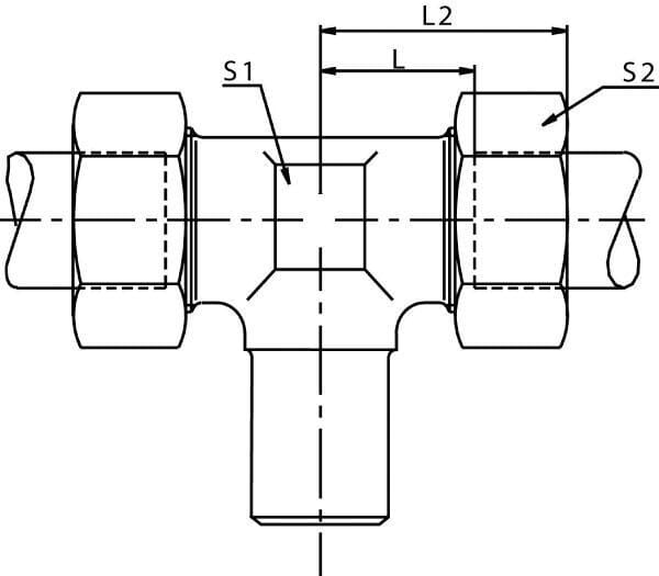 Té orientable 10S vue 2