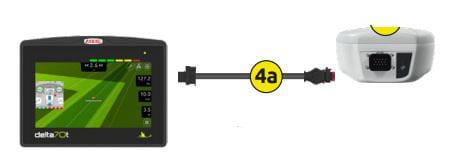 Câble de connexion ordinateur - récepteur GPS 6 m · réf. 4675000120