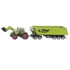 S01949 Claas Axion avec chargeur frontal, dolly et benne basculante