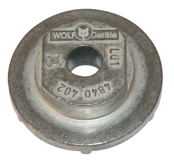 Poussoir de couteau avec rebords plats · réf. 4840402