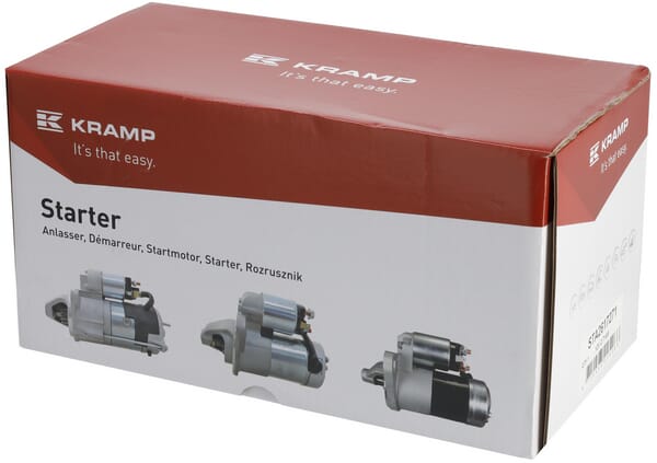 Démarreur 12 V, 2,7 kW, 9 dents, CW vue 4