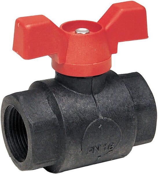 Robinet 2 voies PVC 1/2"-1/2" vue 2