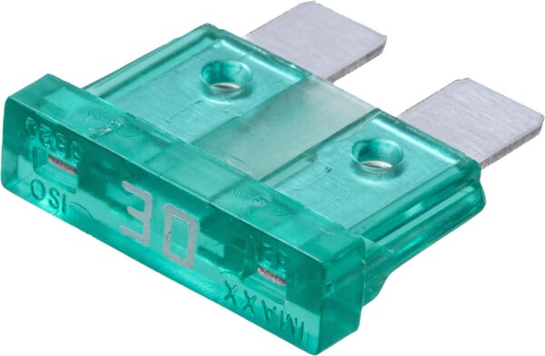 Fusible lame standard 30A longueur 20mm vert pack 100x iMaXX · réf. SI22030
