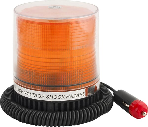Gyrophare, 12V, magnétique, Ø 90mm x110mm, Stanmot — réf. 1400800200