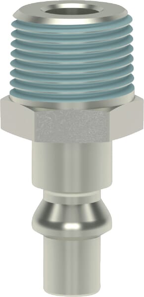 Racc. rap. filet mâle BSP 1/4" · réf. ESAI14NAS