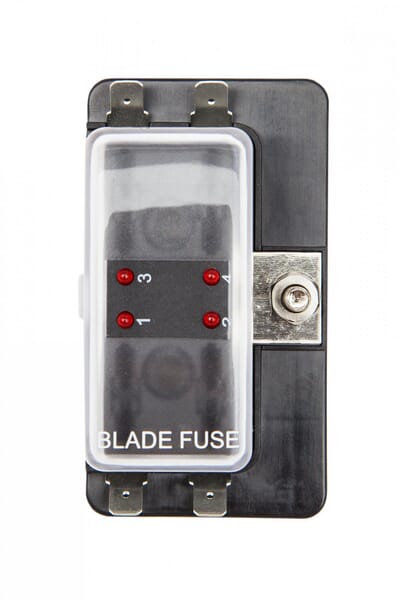 Porte-fusible 4 fusibles vue 2