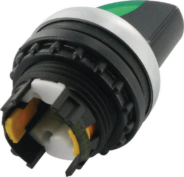 Comm.rotatif lumineux vert vue 2
