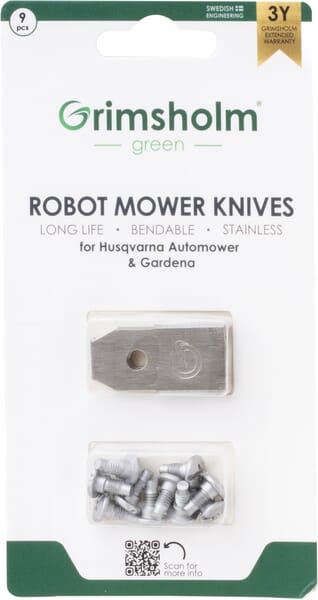 Lame robot Husqvarna x 9pcs — réf. FGP101
