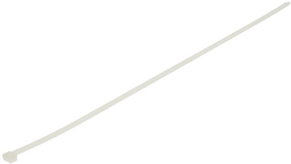 Kabelová stahovací páska 9 x 526 mm, bílá, 100 ks