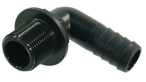 Hadicová přípojka 90°- 20mm 3/4"AG