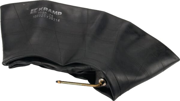 Chambre à air pour jante Ø 20", 10.00-20, valve coudée, Kramp — réf. 100020V30214