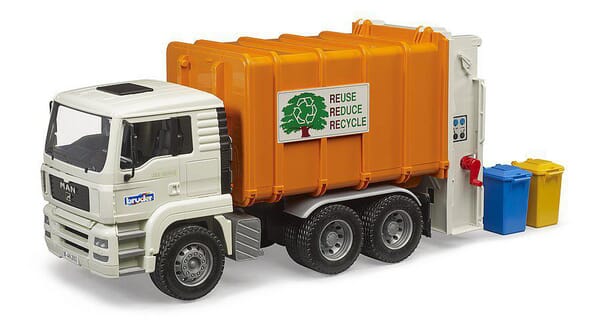 Camion à ordures à chargement arrière MAN TGA  · réf. U02772
