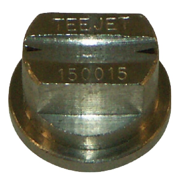 Buse à double jets TQ 150° 15 argent acier inoxydable TeeJet · réf. TQ150015SS
