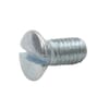 DIN 964 oval-head countersunk head bolts with slot head, metric 4.8 zinc-plated