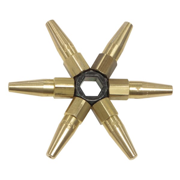 Plynové svařovací trysky (7 ks)