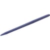 Loader tine, straight, star section 45x1040mm, pointed tip with Ø10.2 roll pin, black, FST