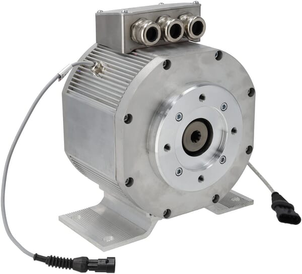 Moteur électrique 24 V 3,0 kW B3SAE IP67 · réf. SMAC132075241698C