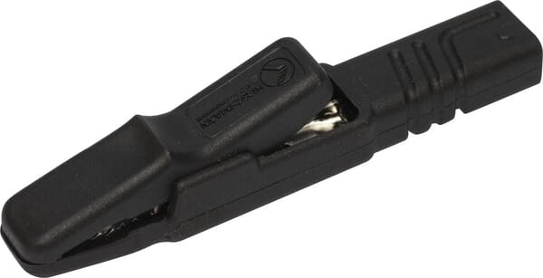 Pince crocodile noire · réf. AK2SZ