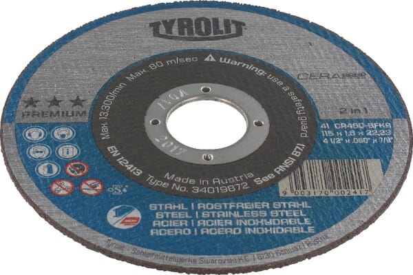 Disque à couper Cerab 125x1,0 — réf. 34241345