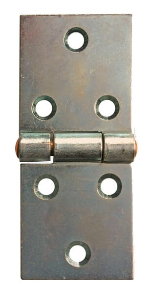 Charnière plate inox 38x88 · réf. 0960170408907