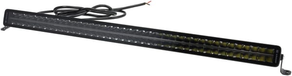 Barre lumineuse de travail LED, 400W, 33600lm, rectangulaire, 12/24V, blanc/orange, 1076x70x67mm Combo, droite, 80LED, E-BOOST — réf. LA10815