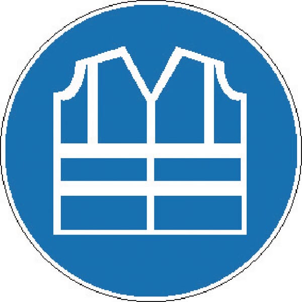 Výstražná značka, bezpečnostní bunda