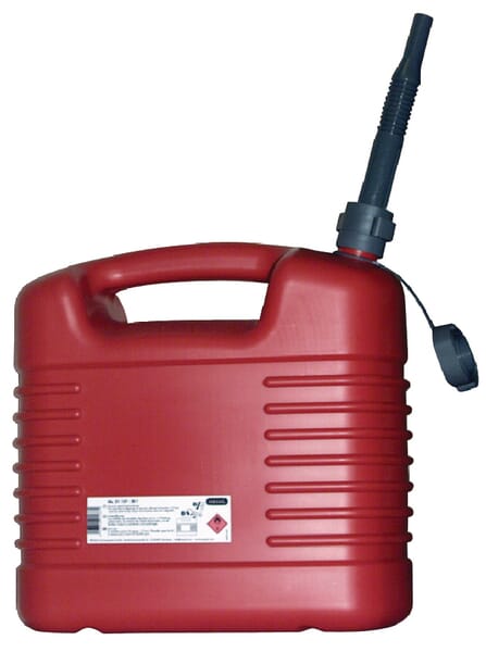 Jerrican plastique 20 litres rouge · réf. SP21137