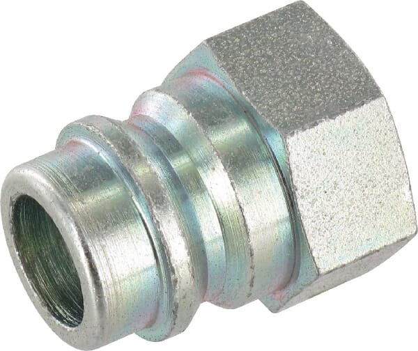 Raccord hydraulique 1/4" acier — réf. 14011001AB