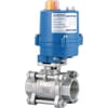 BLV...SS ACT electric actuated 2way screwed connection stainless steel body ball valves