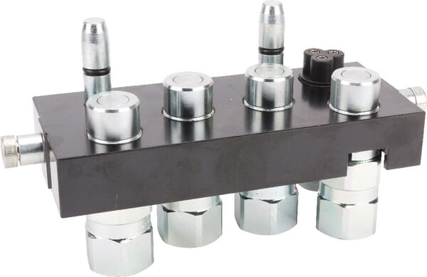 Multifaster DN12-4x1/2" BSPP+Sähköliitin - Multifaster - 2PS081412GMC - 2