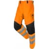 Pantaloni da motosega alta visibilità EN ISO 20471 classe 2, classe 1 tipo B