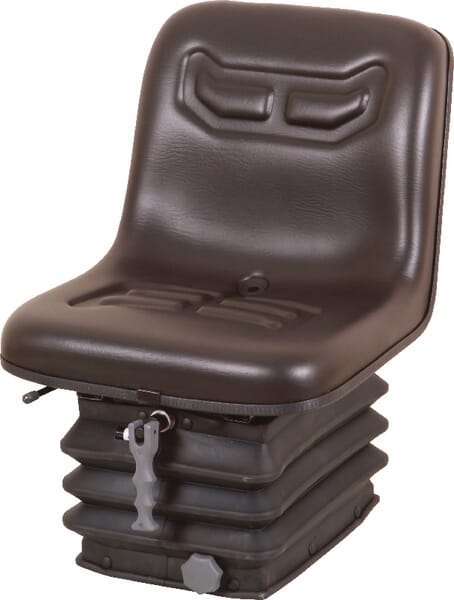 Siège PVC à suspension mécan. — réf. TS41000GP