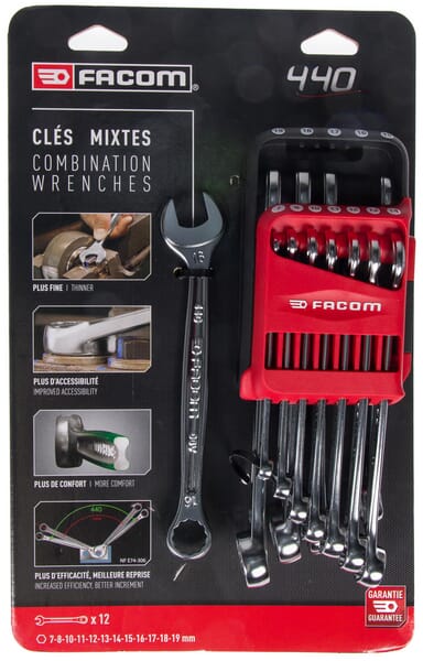 Jeu 12 clés mixtes vue 2