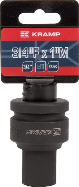 Adaptateur clé à chocs 3/4" x 1" — réf. 1803426800KR