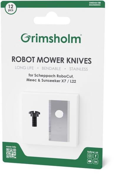 Lames pour les modèles RoboCut L500, XL600 et XXL900 d'Scheppach, (12x) — réf. FGP1190