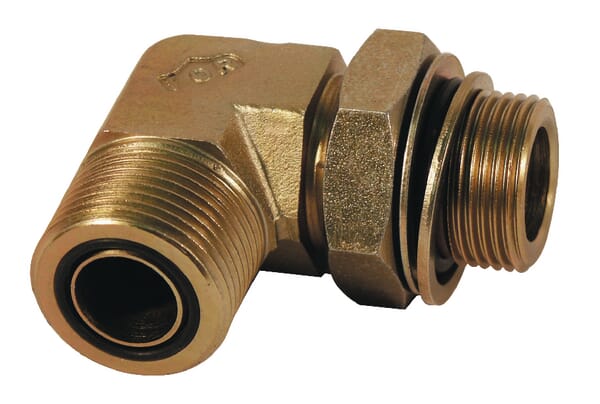 Raccord coude male ORFS/BSP 9/16 - 1/4 · réf. KIOB0904