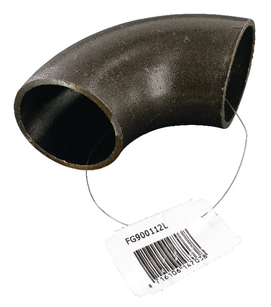 Coude à souder 90° noir 1 1/2" — réf. FG900112L