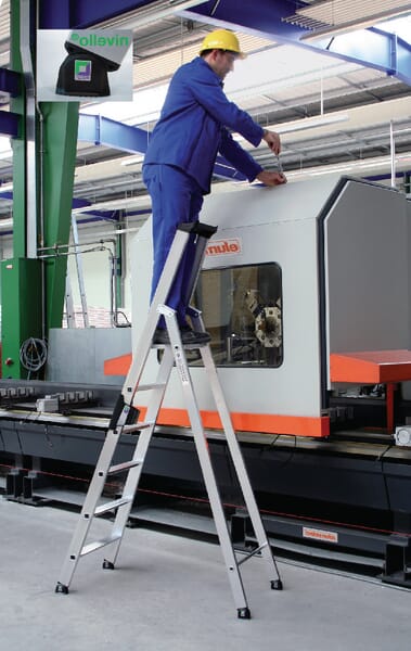 Dvojitý žebřík přístupný z jedné strany