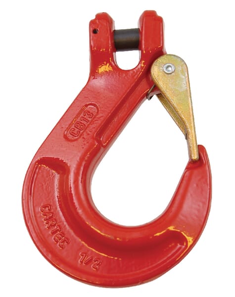 Crochet a fourche + secur. 10mm · réf. WA81S