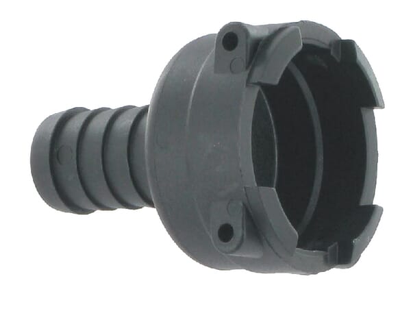 Raccord de tuyau droit 25 mm avec connexion mâle T4 · réf. 1090425