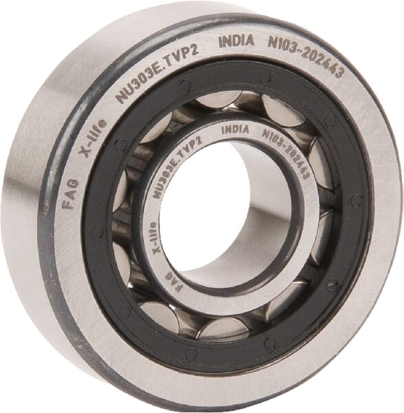 Roulement à rouleaux cylindriques 17x47x14mm INA/FAG — réf. NU303EXLTVP2