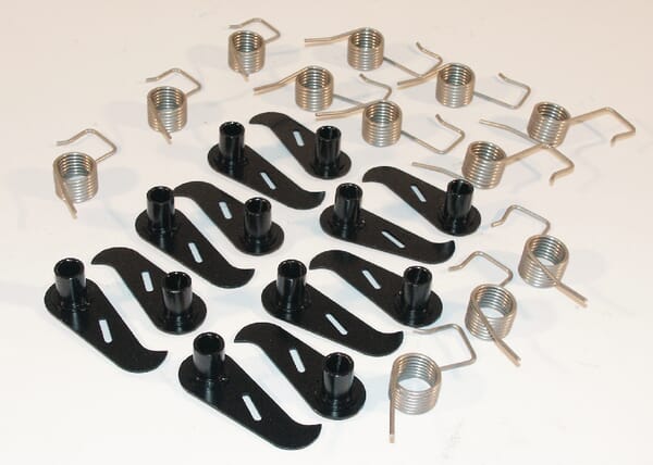 Jeu de couteaux de scarificateur (12 couteaux et 12 ressorts) · réf. 3576081