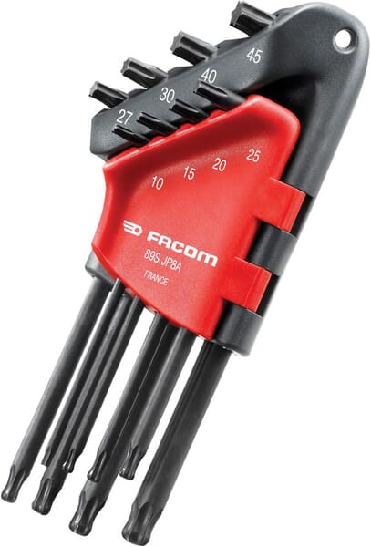 Jeu étui 8 clés Torx® vue 2