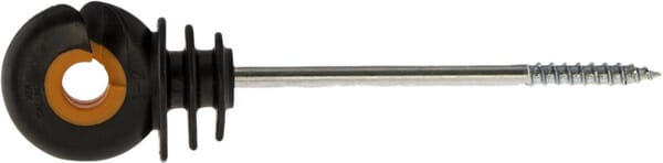 Distanční izolátor černý, délka šroubu 100 mm, 20 ks, Gallagher