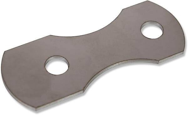 Plaque de fixation de godet en inox · réf. 944023349N