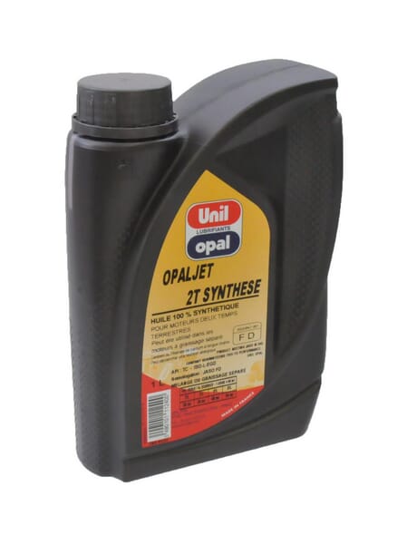 Huile moteur 2 temps 100% synthèse 1l Unil Opal · réf. SP111240UO