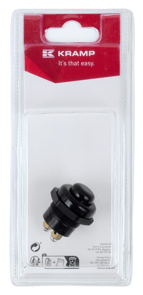 Interrupteur poussoir 12/24V 20A - Ø22x36mm (1) — réf. KREL200100P01B