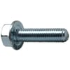 DIN 6921T Serrated hexagonal flange bolts, metric 8.8 zinc plated