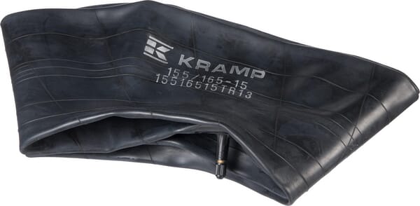 Chambre à air pour jante de Ø 15", 155-15 ; 165-15, valve droite TR13, Kramp — réf. 15516515TR13