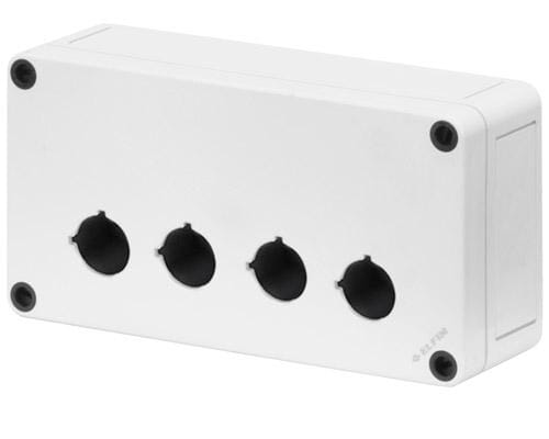 Boîtier touch. 4 hl 22 mm H=57 mm · réf. 080CS09185P4L